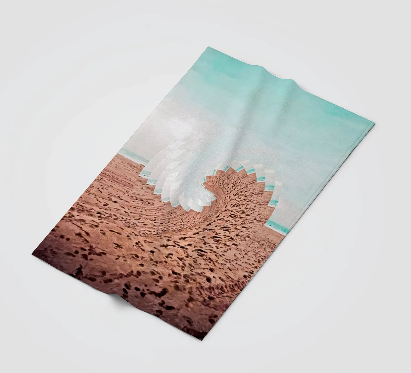 Refreshing fleece blanket by mofartmonica