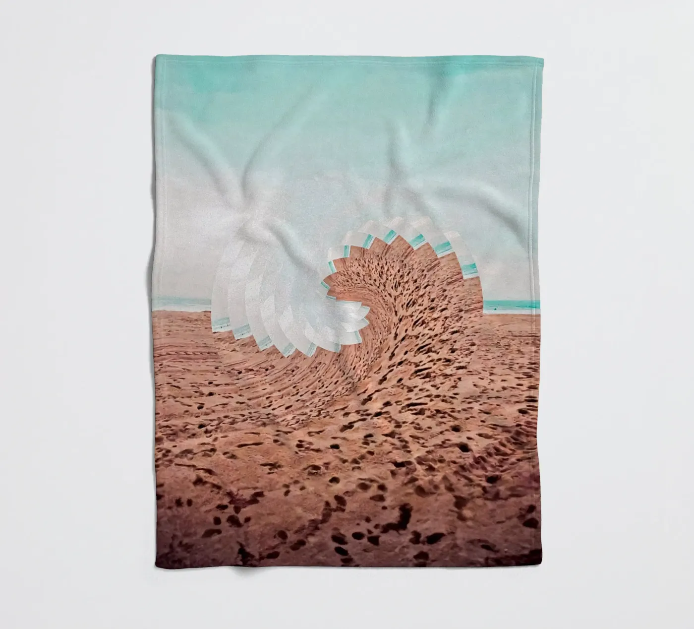 Refreshing fleece blanket by mofartmonica