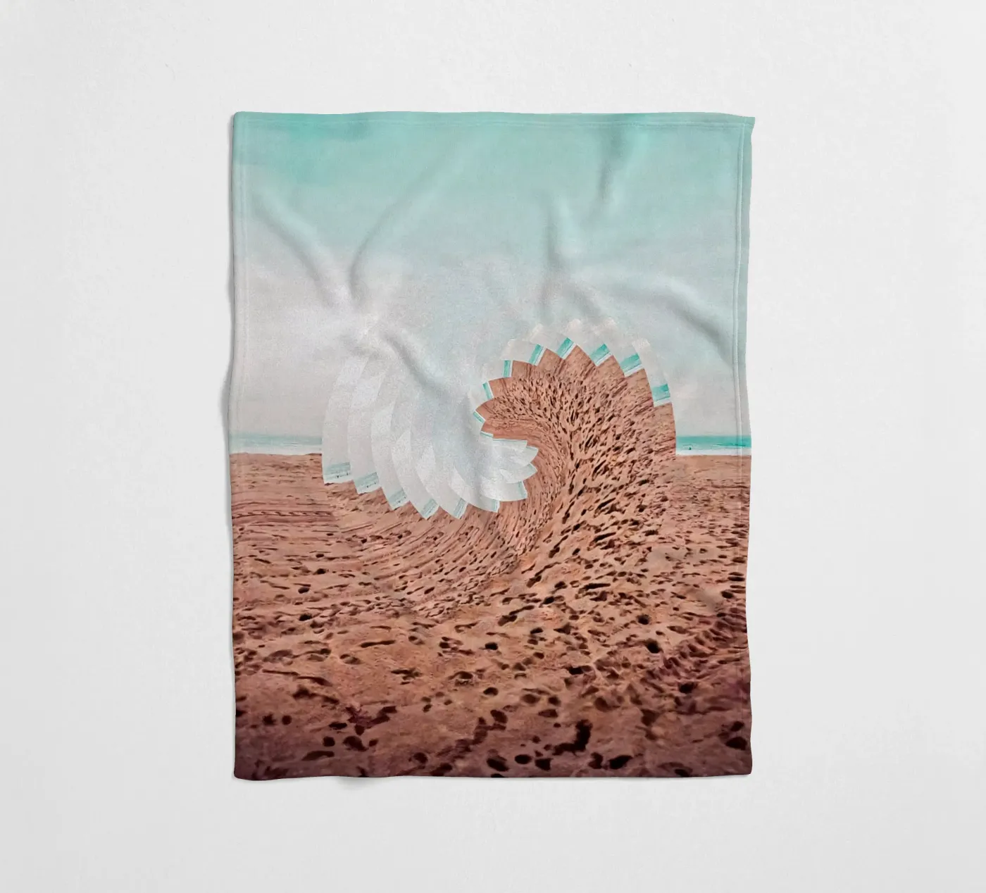 Refreshing fleece blanket by mofartmonica