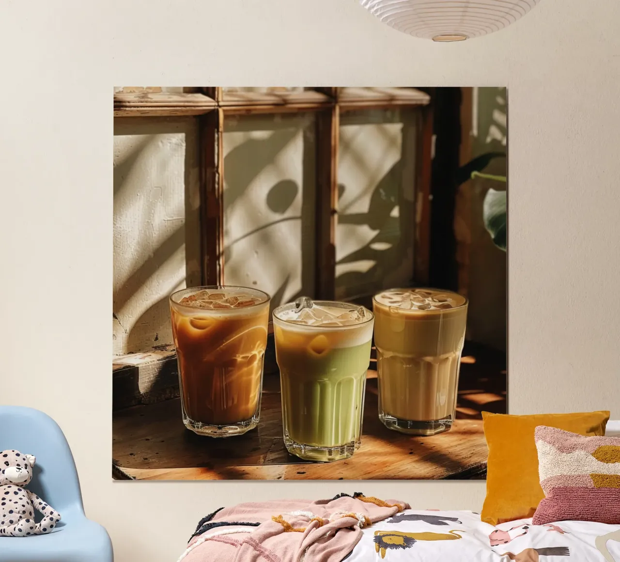 Groene rust poster van StillVibe Home