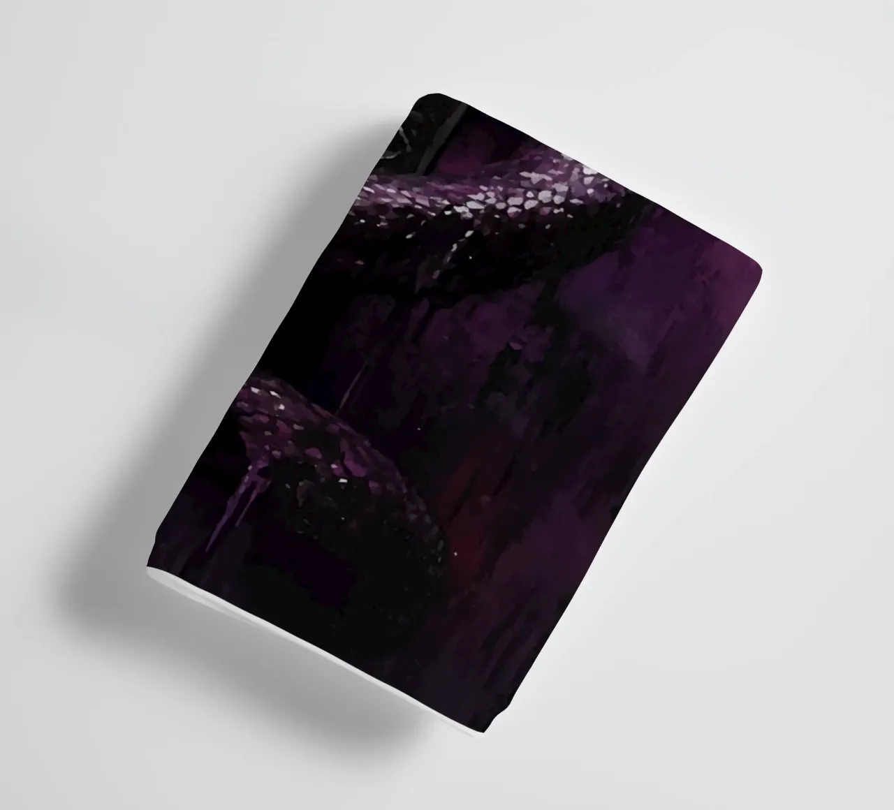 Dark snake on the cross towel by pixelbull - medieval art and more