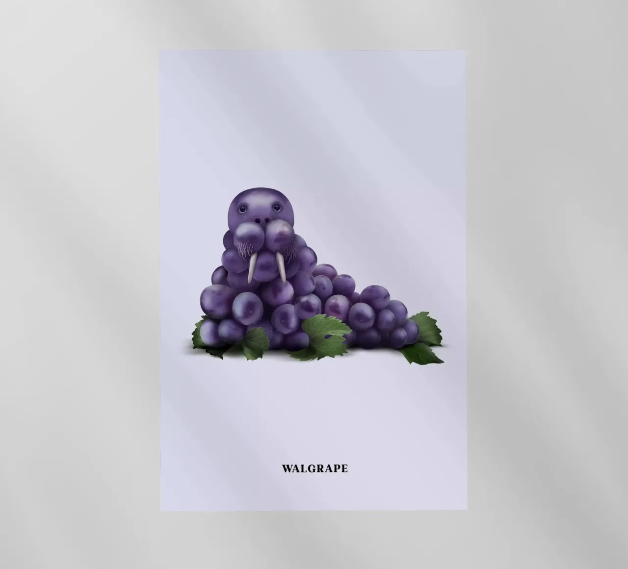 Walgrape backlit folie van Jonas Loose