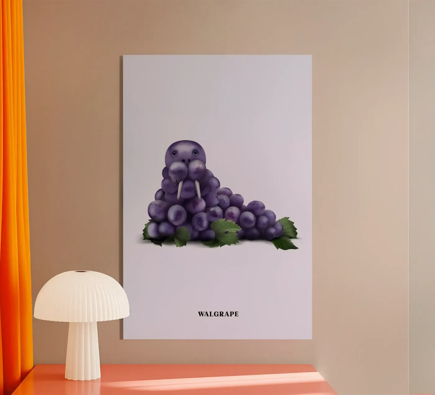 Walgrape plexiglass da Jonas Loose