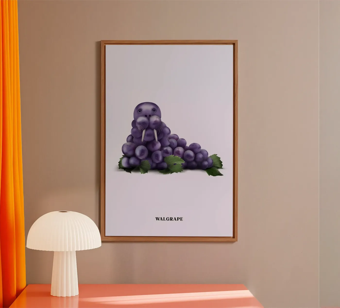 Walgrape alluminio dibond da Jonas Loose