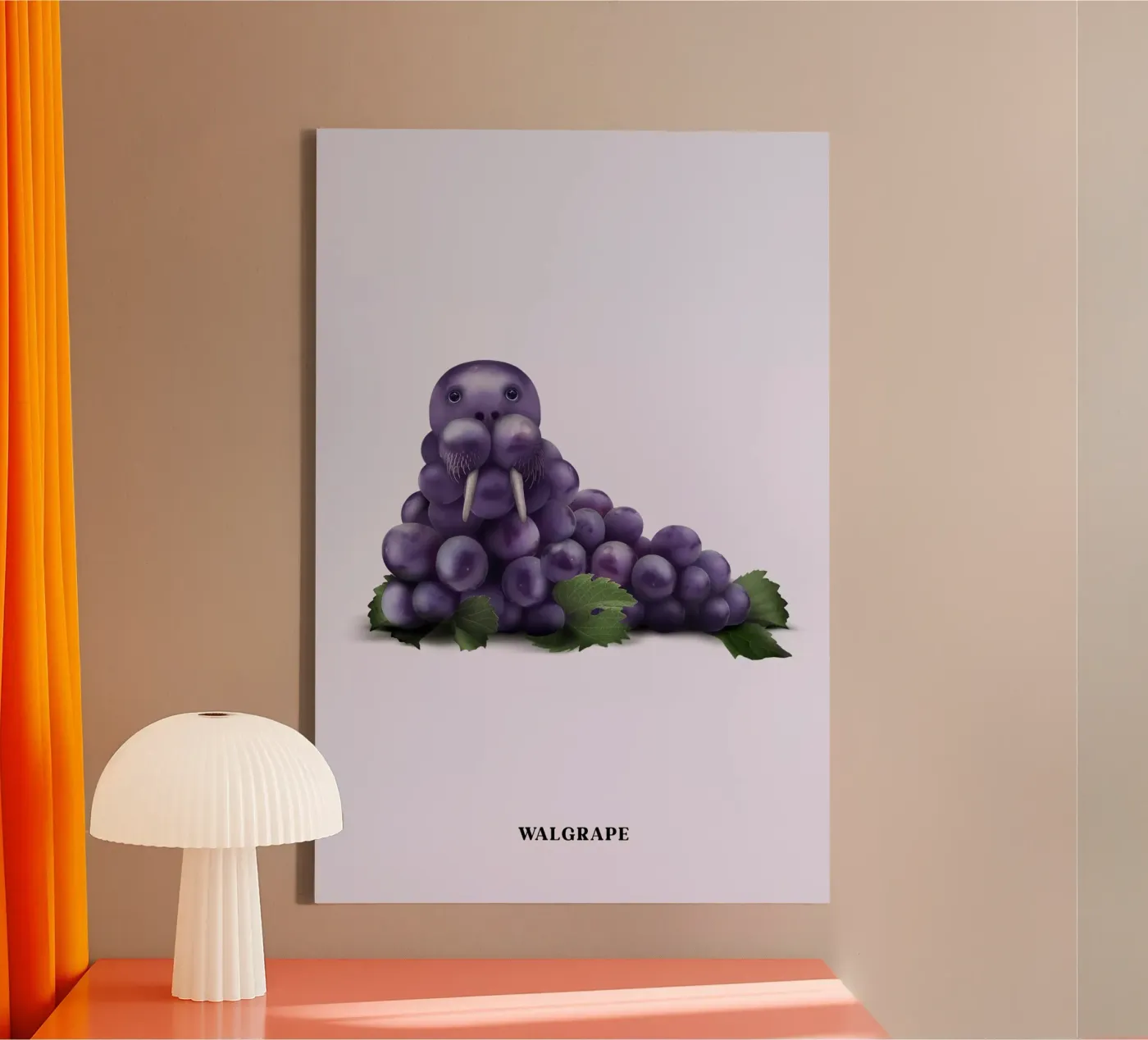 Walgrape canvas by Jonas Loose