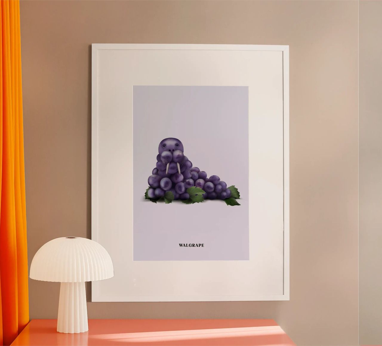 Walgrape poster de Jonas Loose