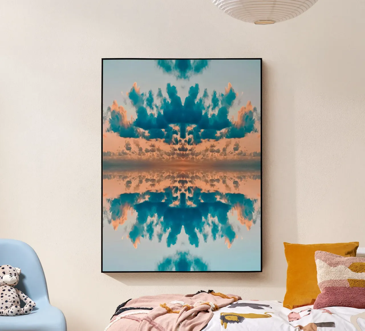 Stretched Canvas acryl van mofartmonica