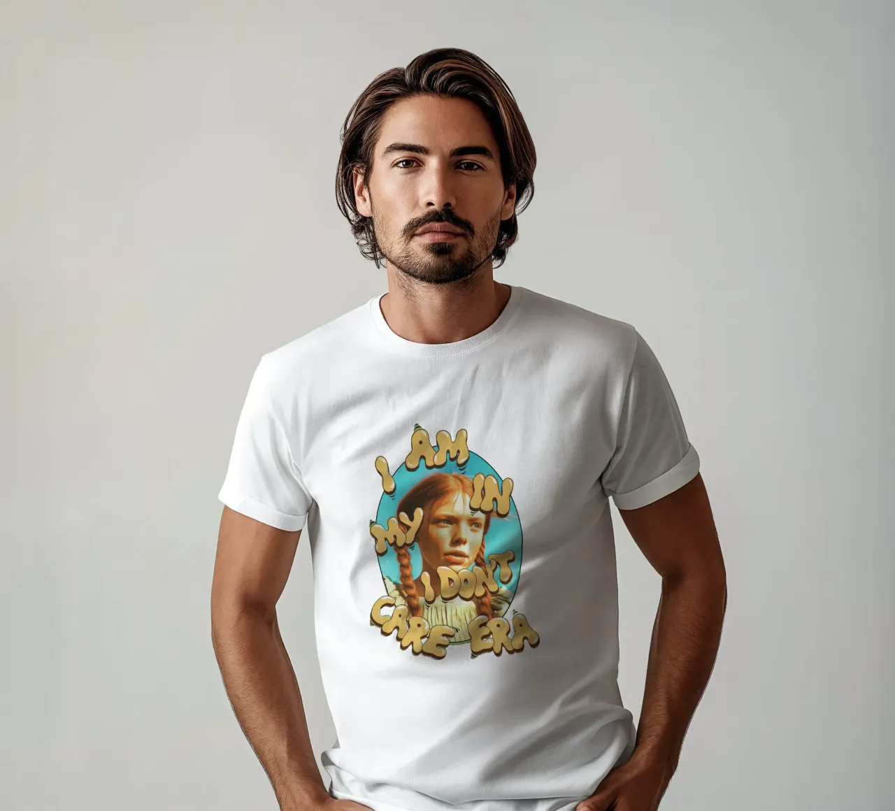 Non mi importa Era t-shirt da Jonas Loose