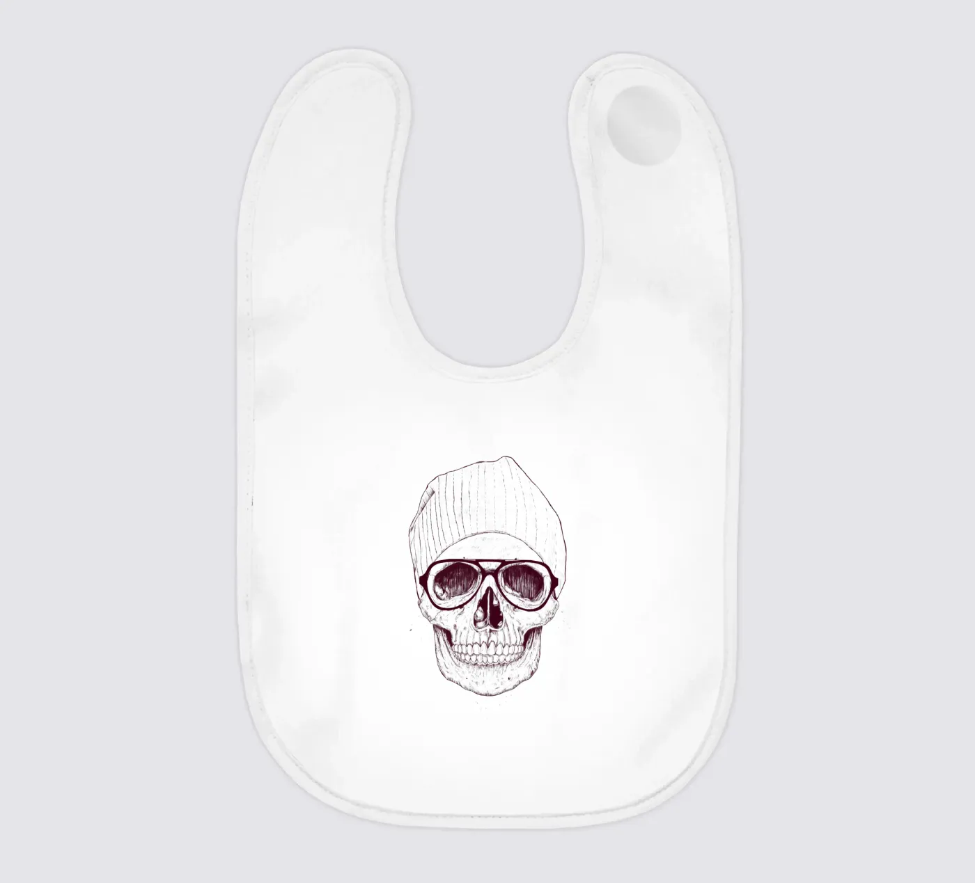Cool Skull Babylätzchen von Balazs Solti