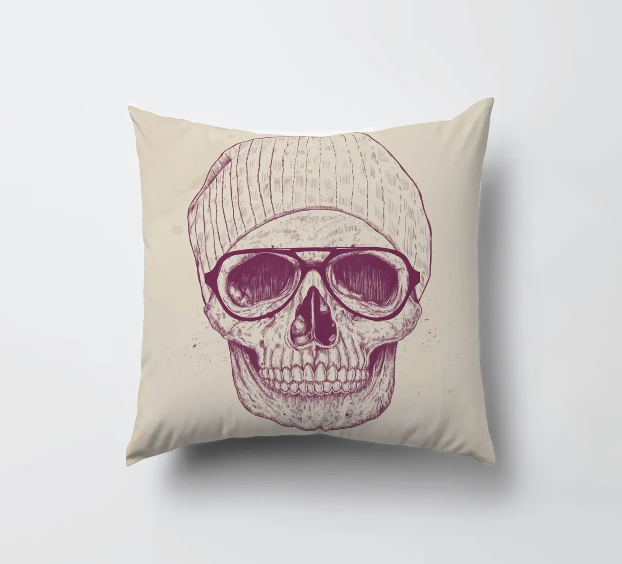 Cool Skull cuscino da Balazs Solti
