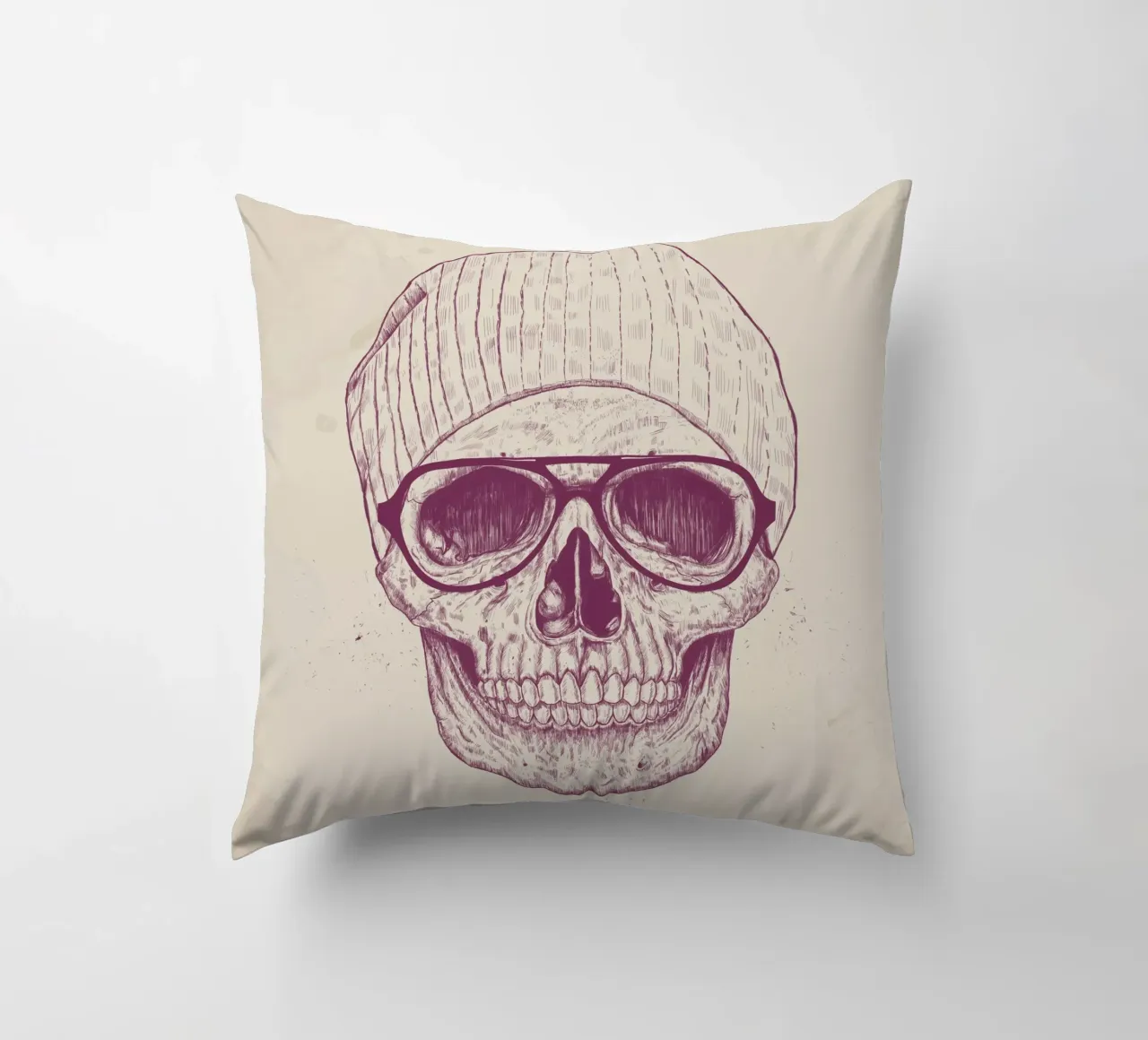 Cool Skull cuscino da Balazs Solti