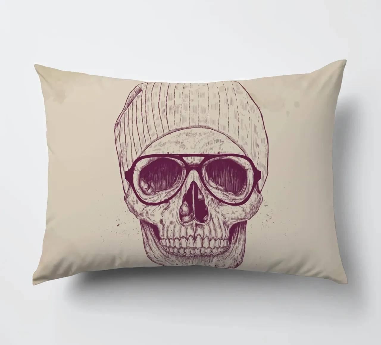 Cool Skull cuscino da Balazs Solti