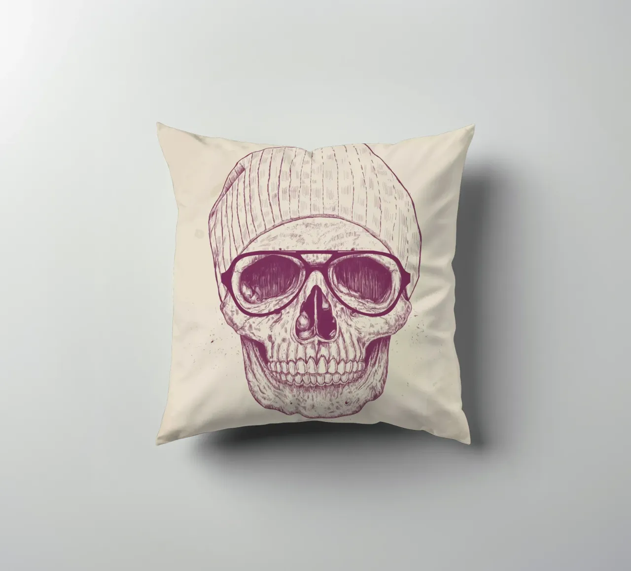 Cool Skull cuscino da Balazs Solti