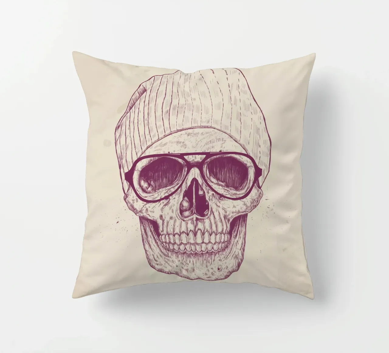 Cool Skull cuscino da Balazs Solti