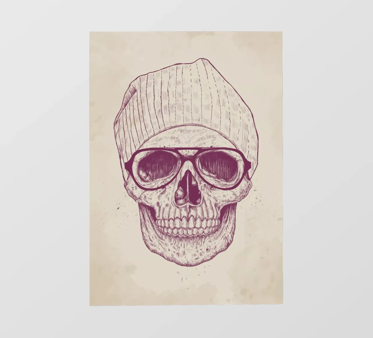 Cool Skull pellicola backlit da Balazs Solti