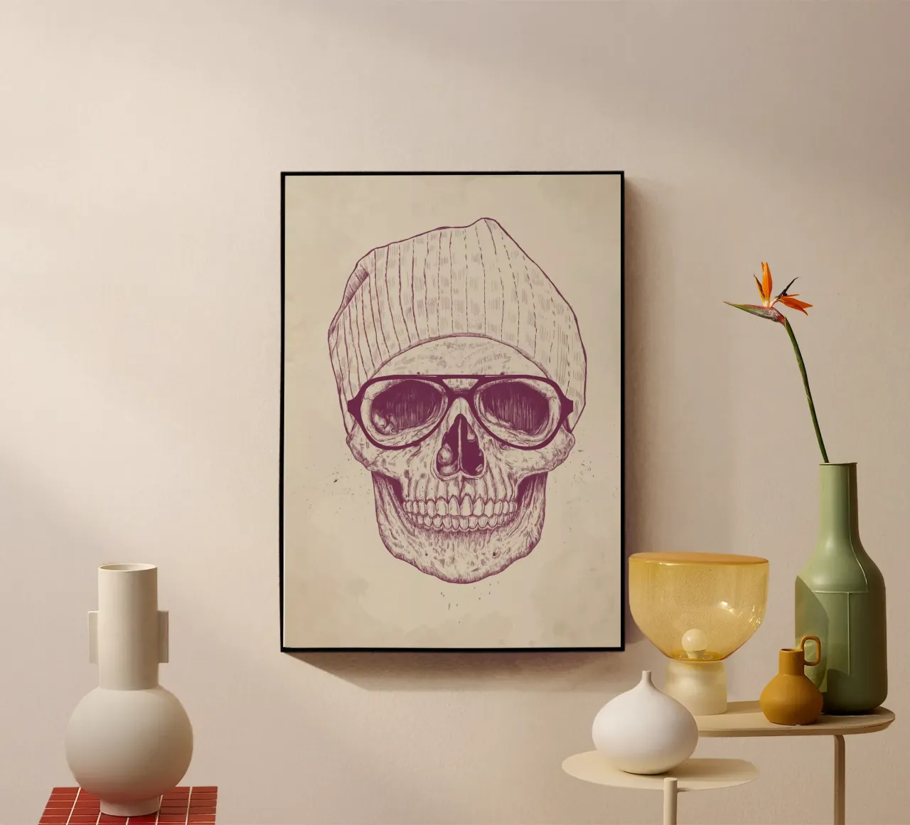 Cool Skull plexiglass da Balazs Solti