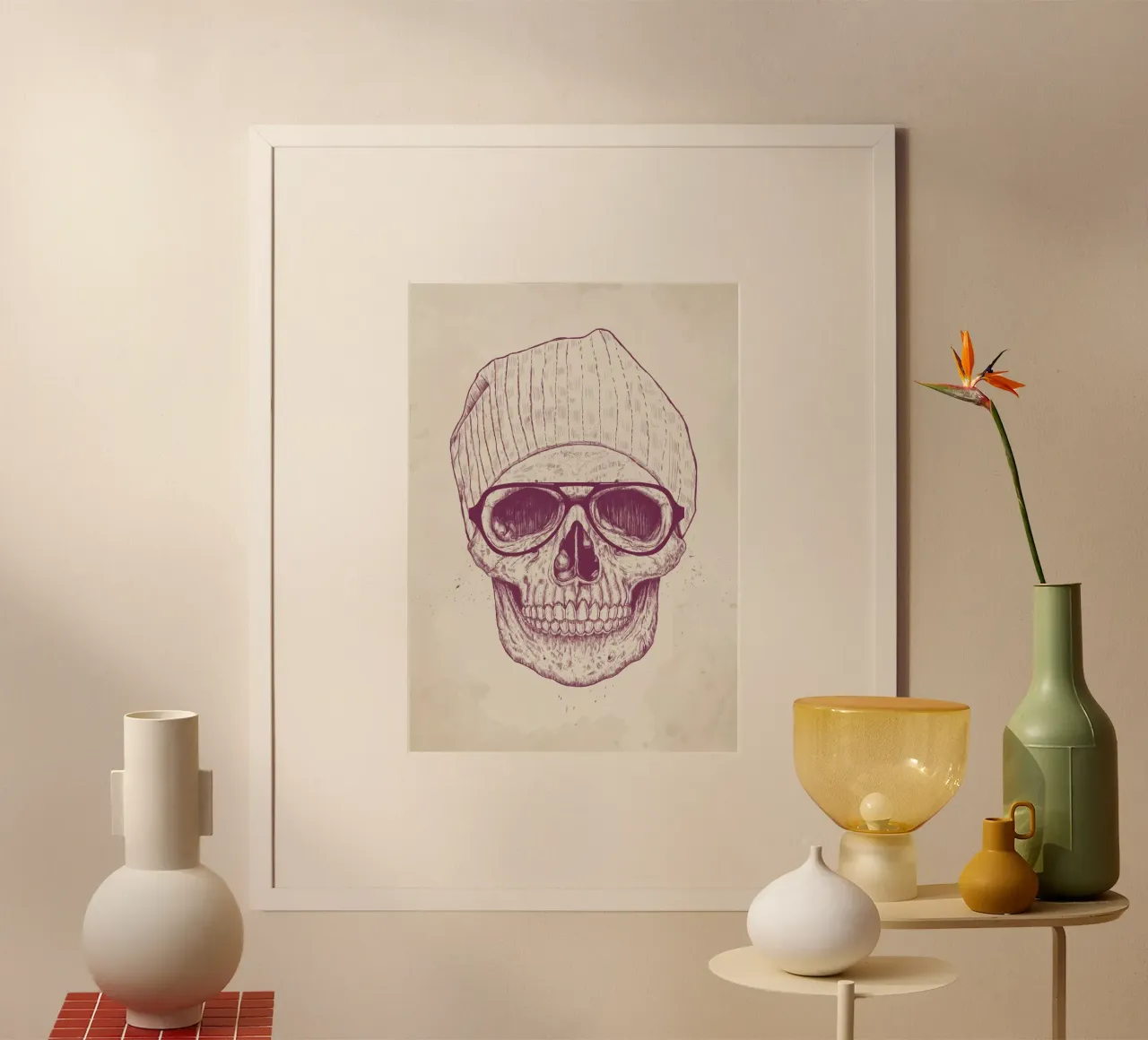 Cool Skull carta hahnemühle da Balazs Solti