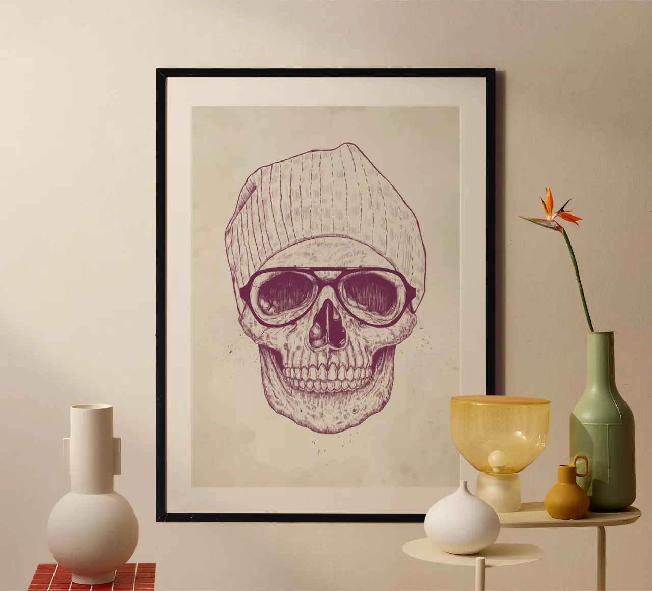 Cool Skull poster da Balazs Solti