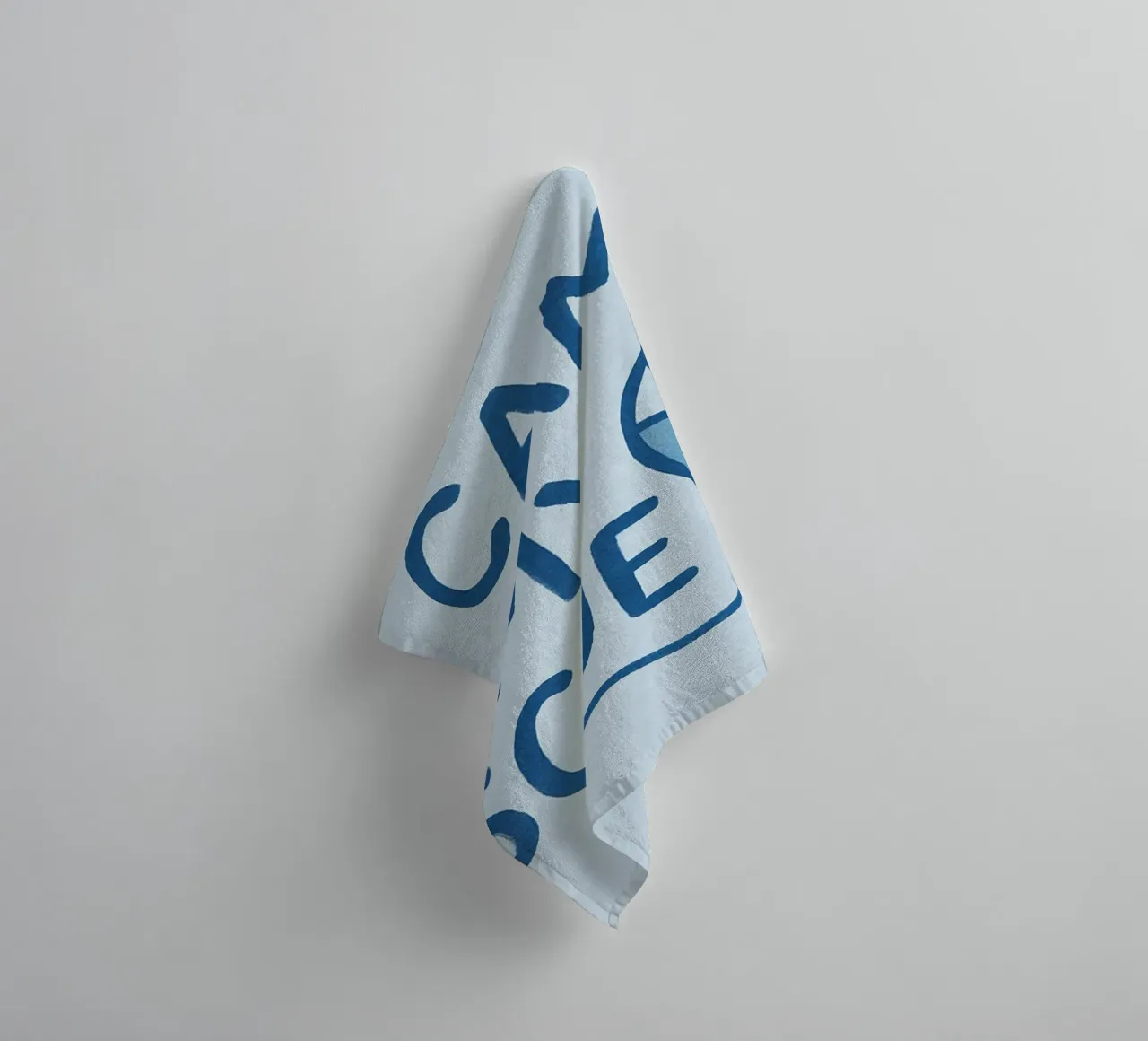 He Came to My Rescue - Christian Art Print towel by vintagepod