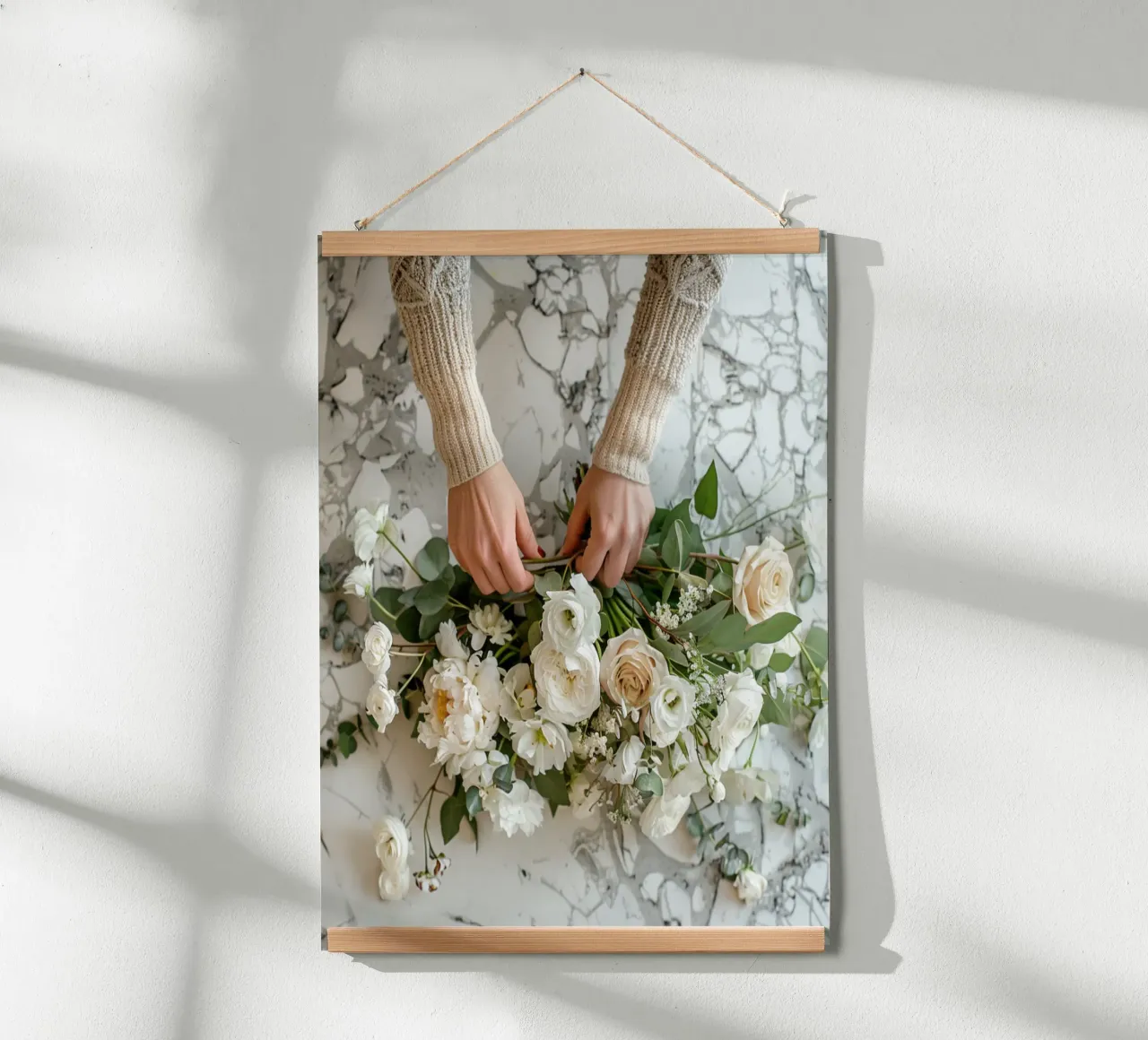 Groene rust poster van StillVibe Home