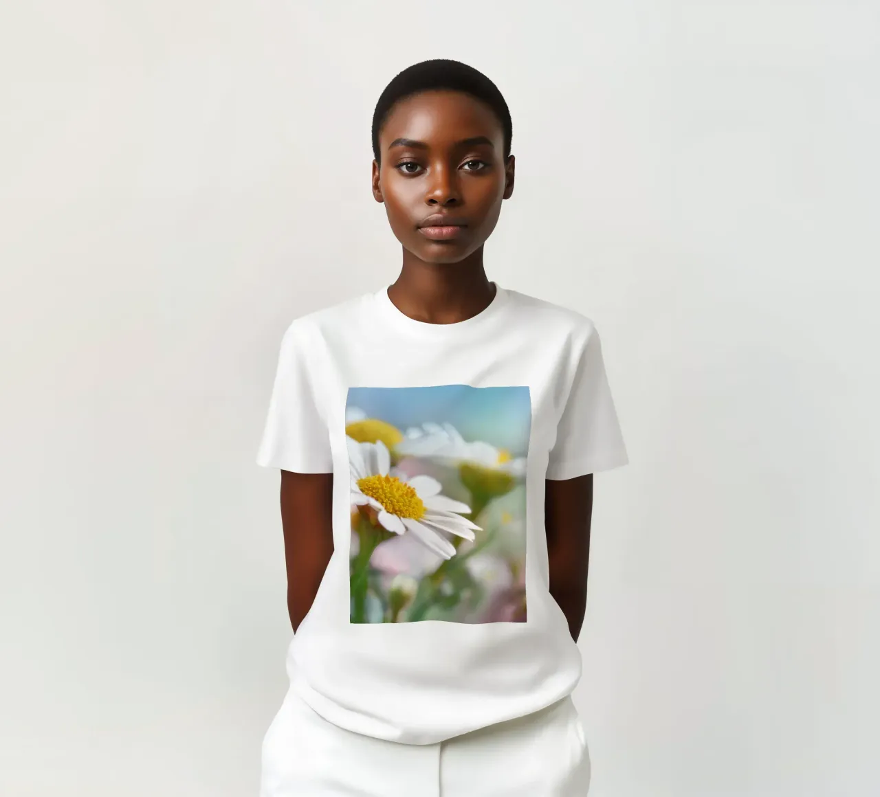 Margeriten T-Shirt von Atteloi
