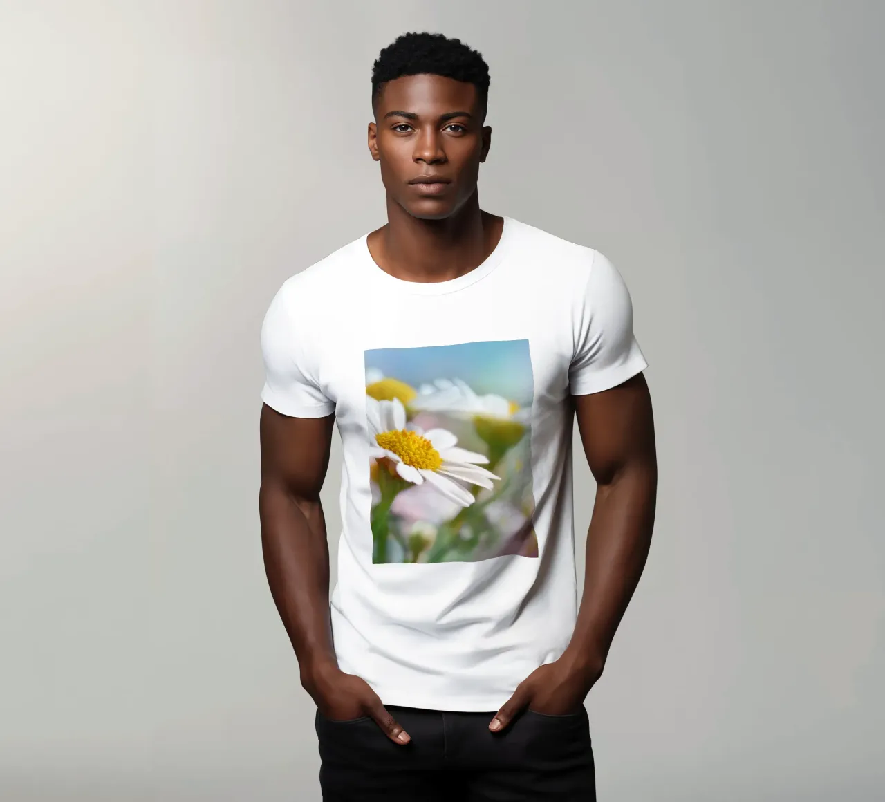 Margeriten T-Shirt von Atteloi