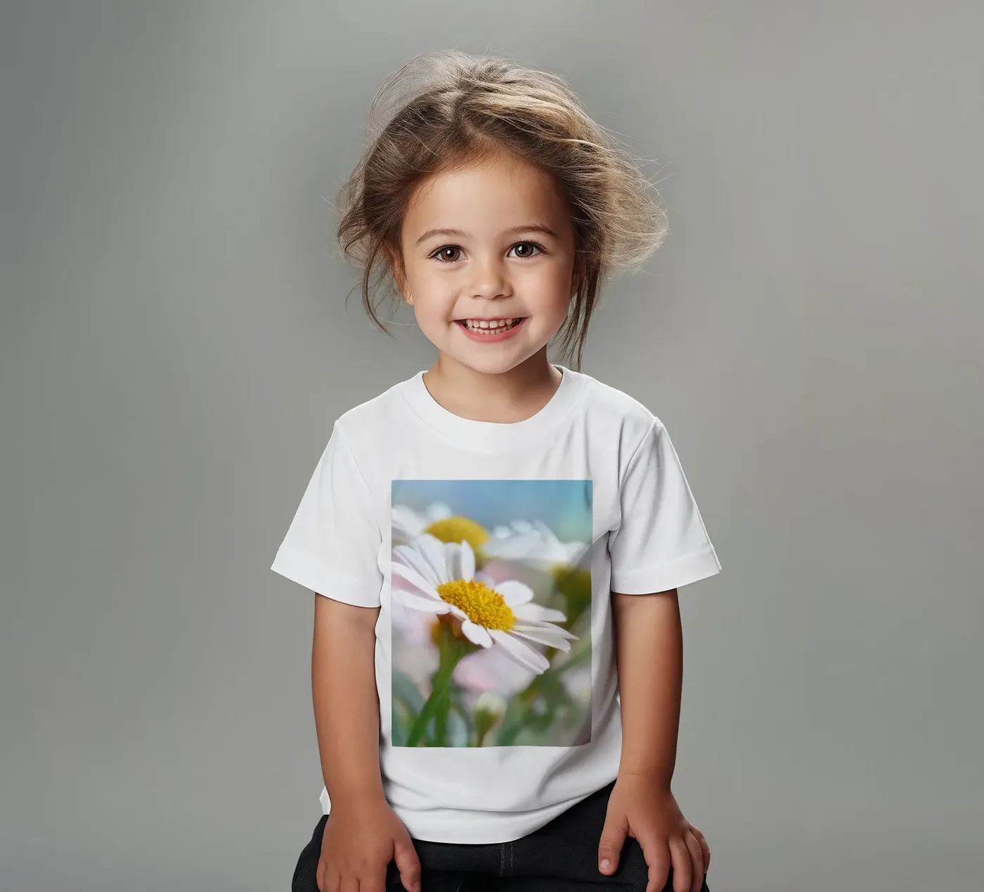 Margherite t-shirt bambini da Atteloi