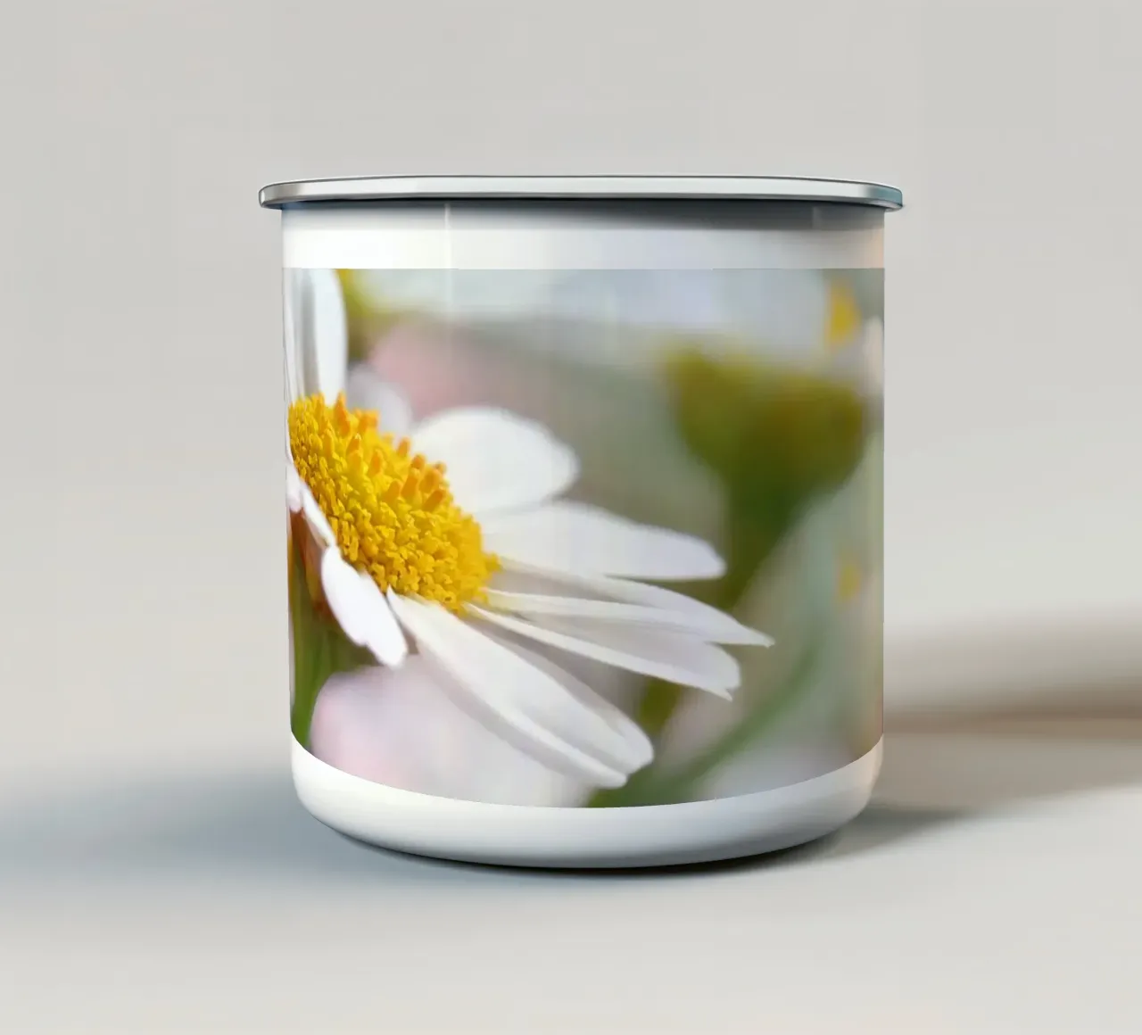 Margherite tazza in smalto da Atteloi