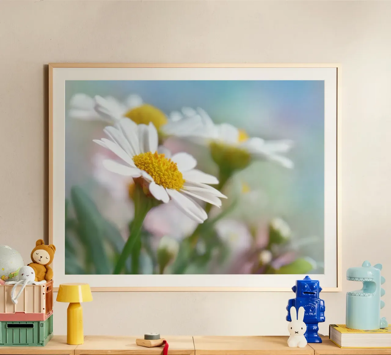 Margeriten Poster von Atteloi