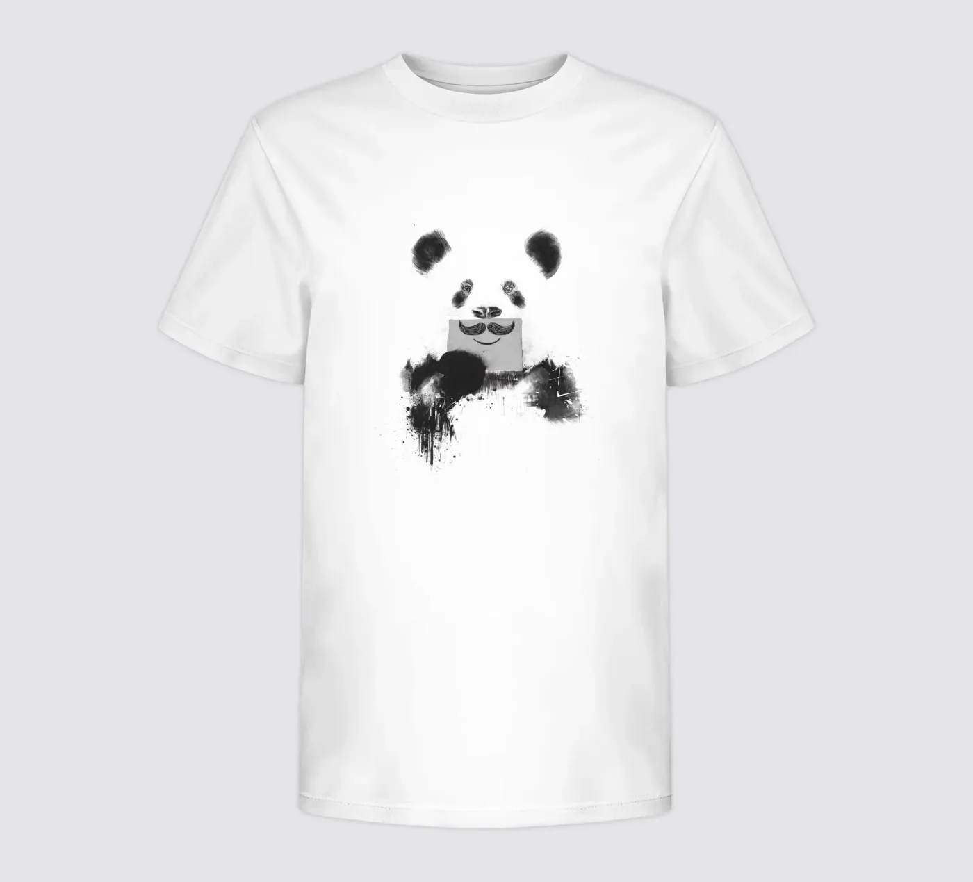 Funny panda t-shirt bambini da Balazs Solti