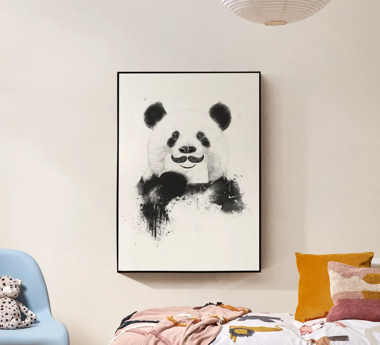 Funny panda plexiglass da Balazs Solti