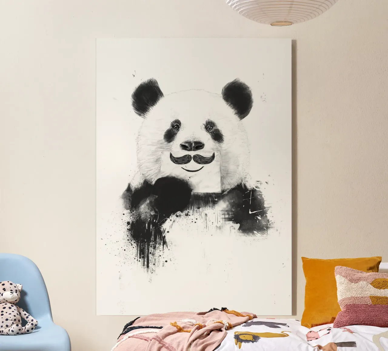 Funny panda plexiglass da Balazs Solti