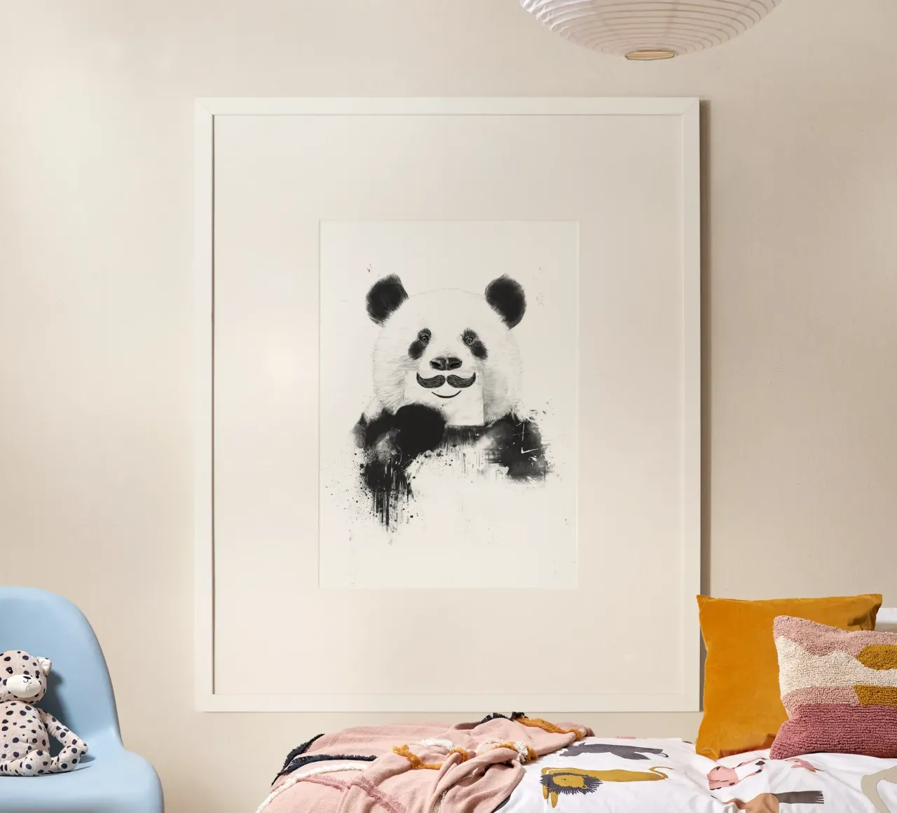 Funny panda carta hahnemühle da Balazs Solti