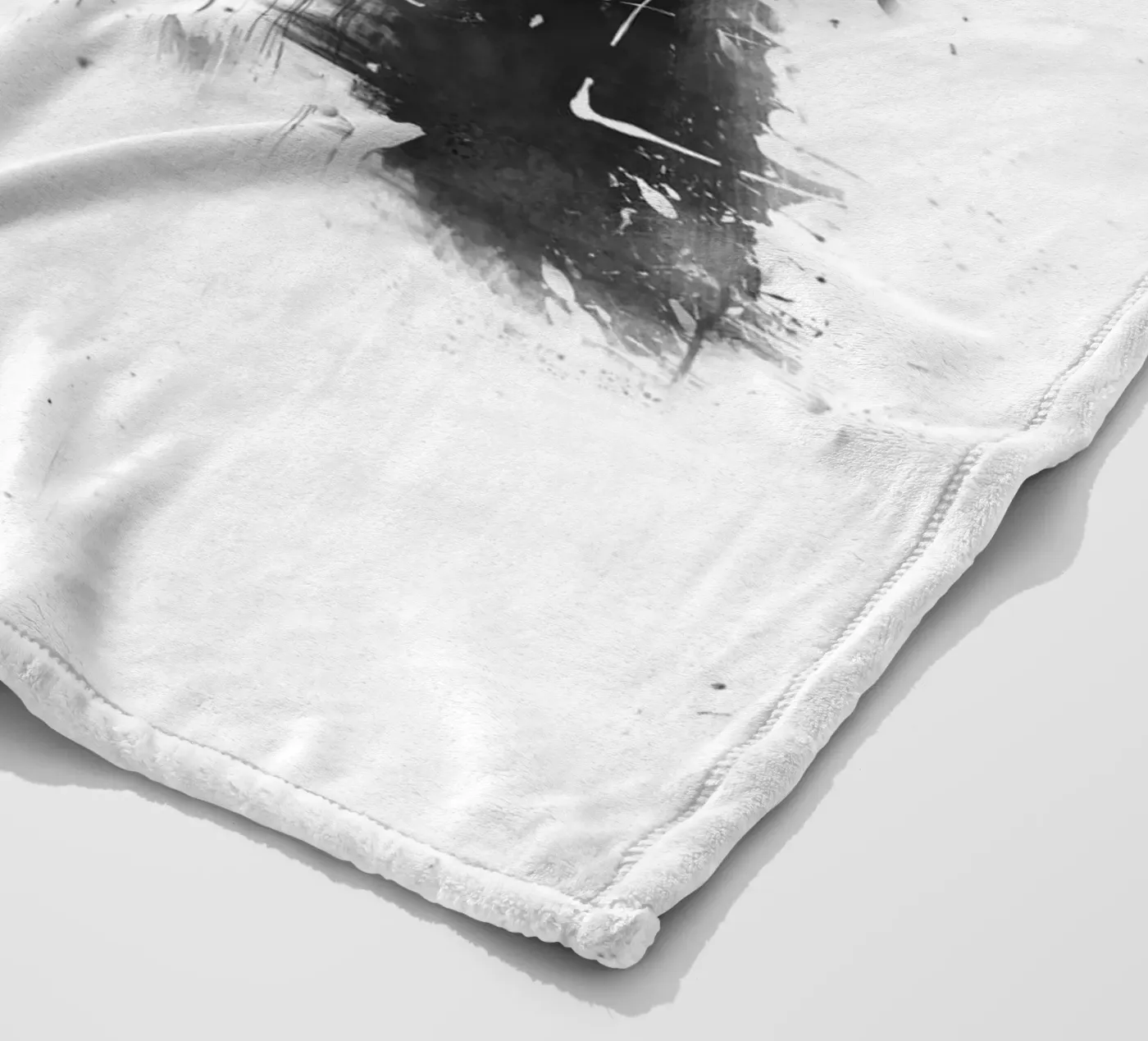 Funny panda fleecedeken van Balazs Solti