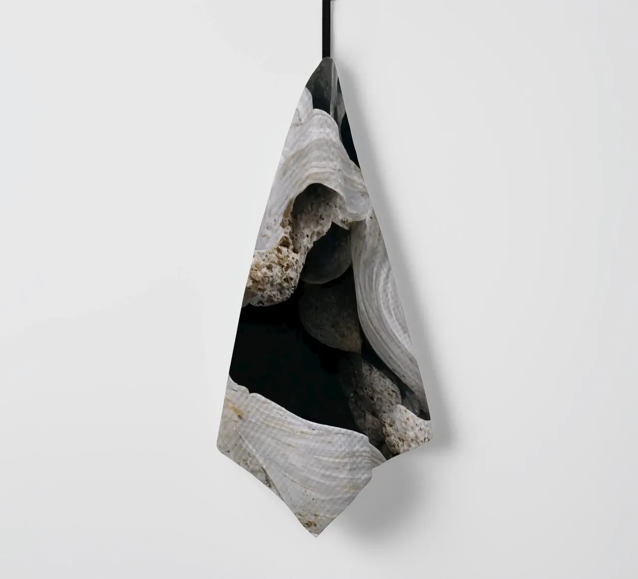 Sea Shells Detail No 1 canovaccio da cucina da treechild