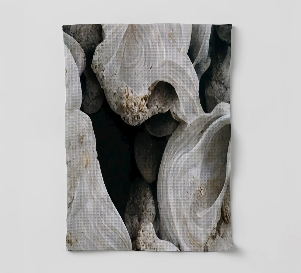 Sea Shells Detail No 1 canovaccio da cucina da treechild