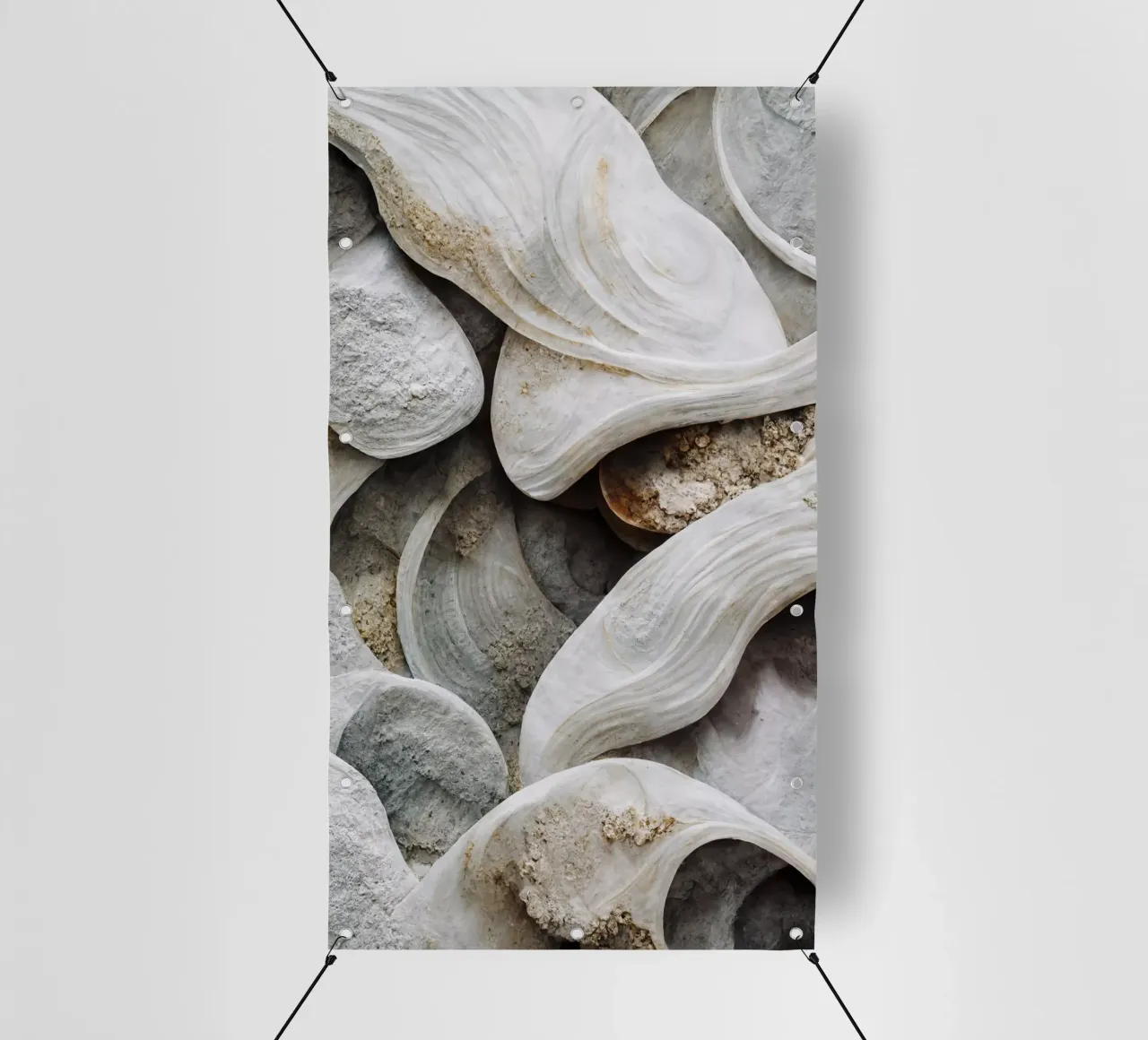 Sea Shells Detail No 3 telo in pvc da treechild