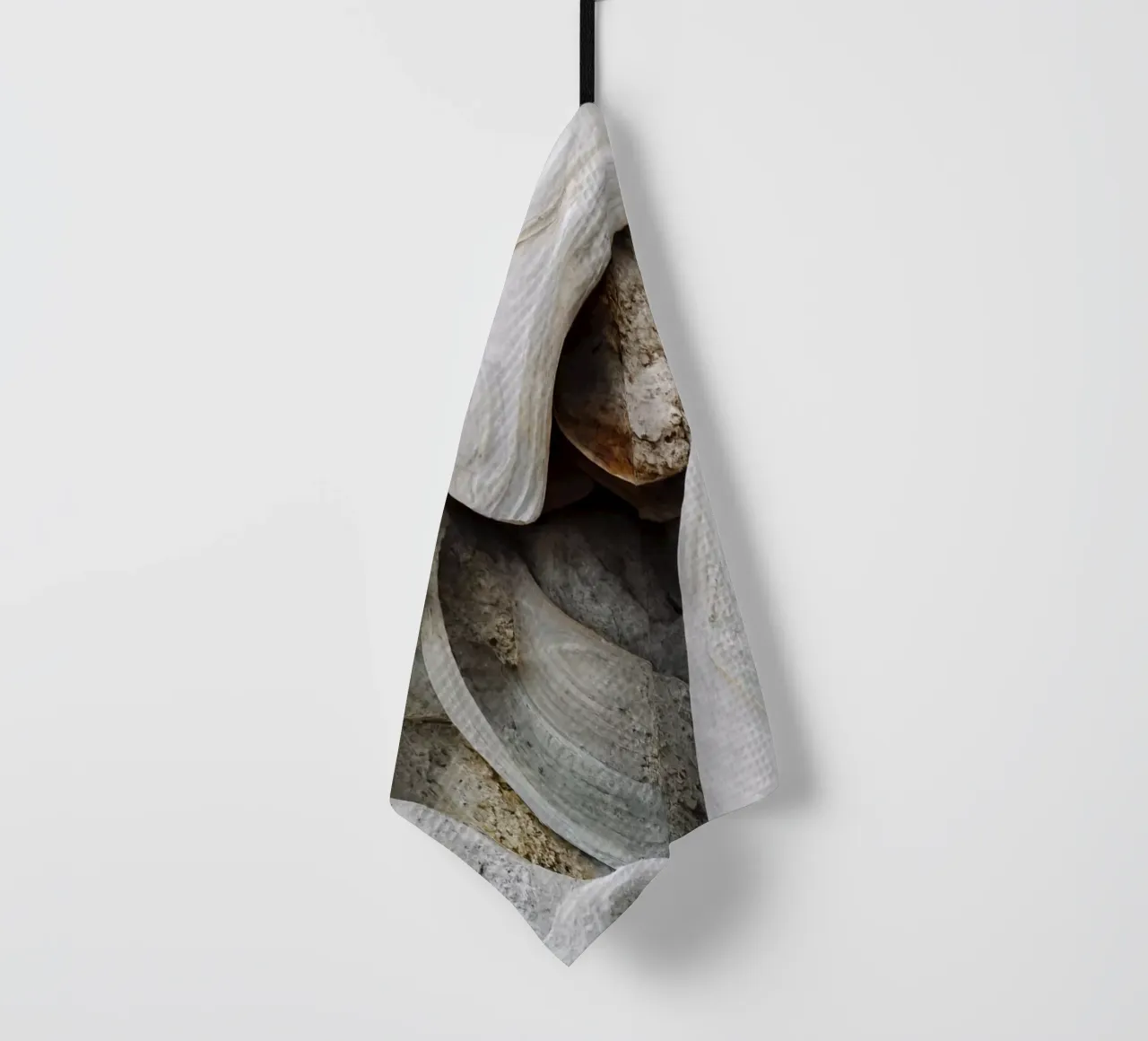 Sea Shells Detail No 3 canovaccio da cucina da treechild
