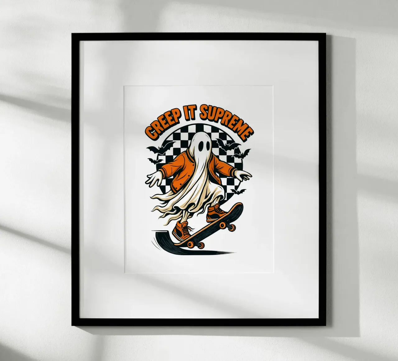 Fantasma supremo Creep It poster da LM2KONE