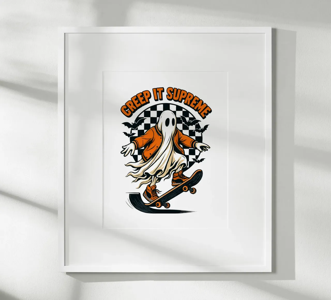 Fantasma supremo Creep It poster da LM2KONE
