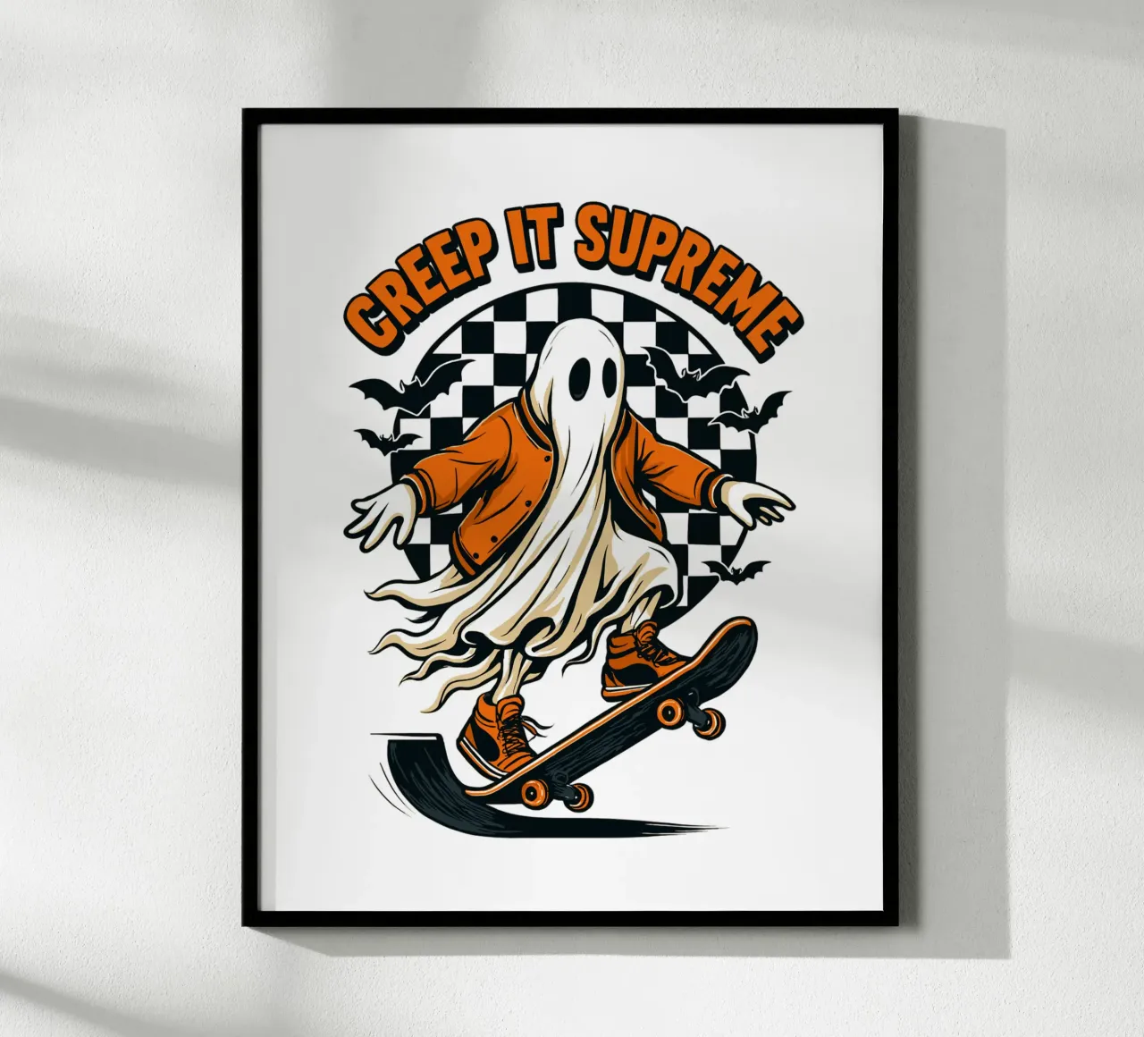 Fantasma supremo Creep It poster da LM2KONE