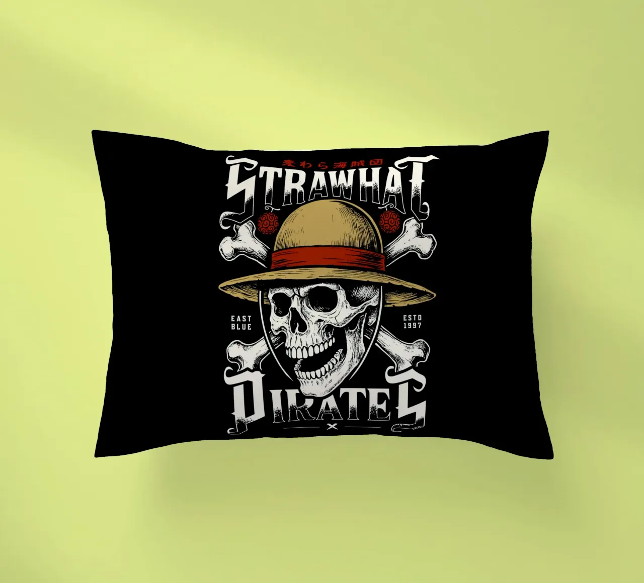 Pirati di Cappello di Paglia - Jolly Roger cuscino da LM2KONE
