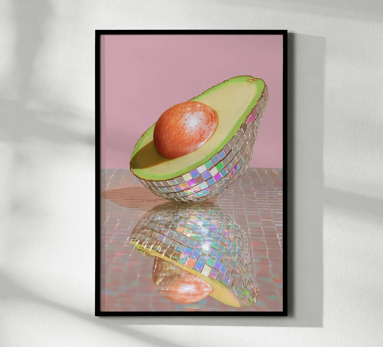 Avocado light show poster da Carinaprint