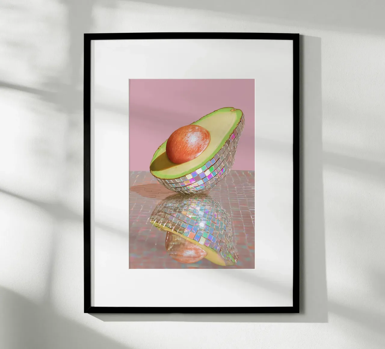 Avocado light show poster da Carinaprint