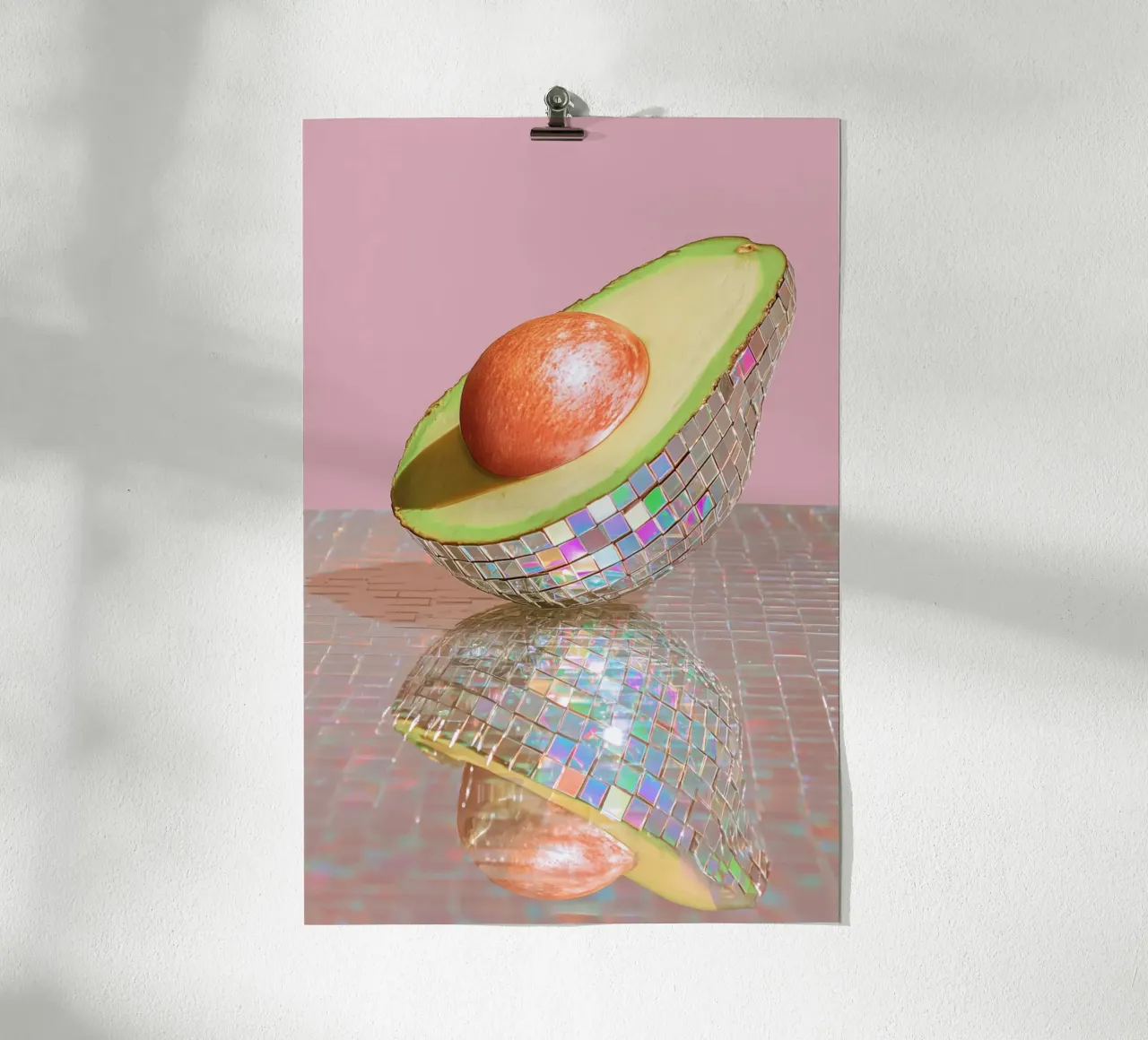 Avocado light show poster da Carinaprint