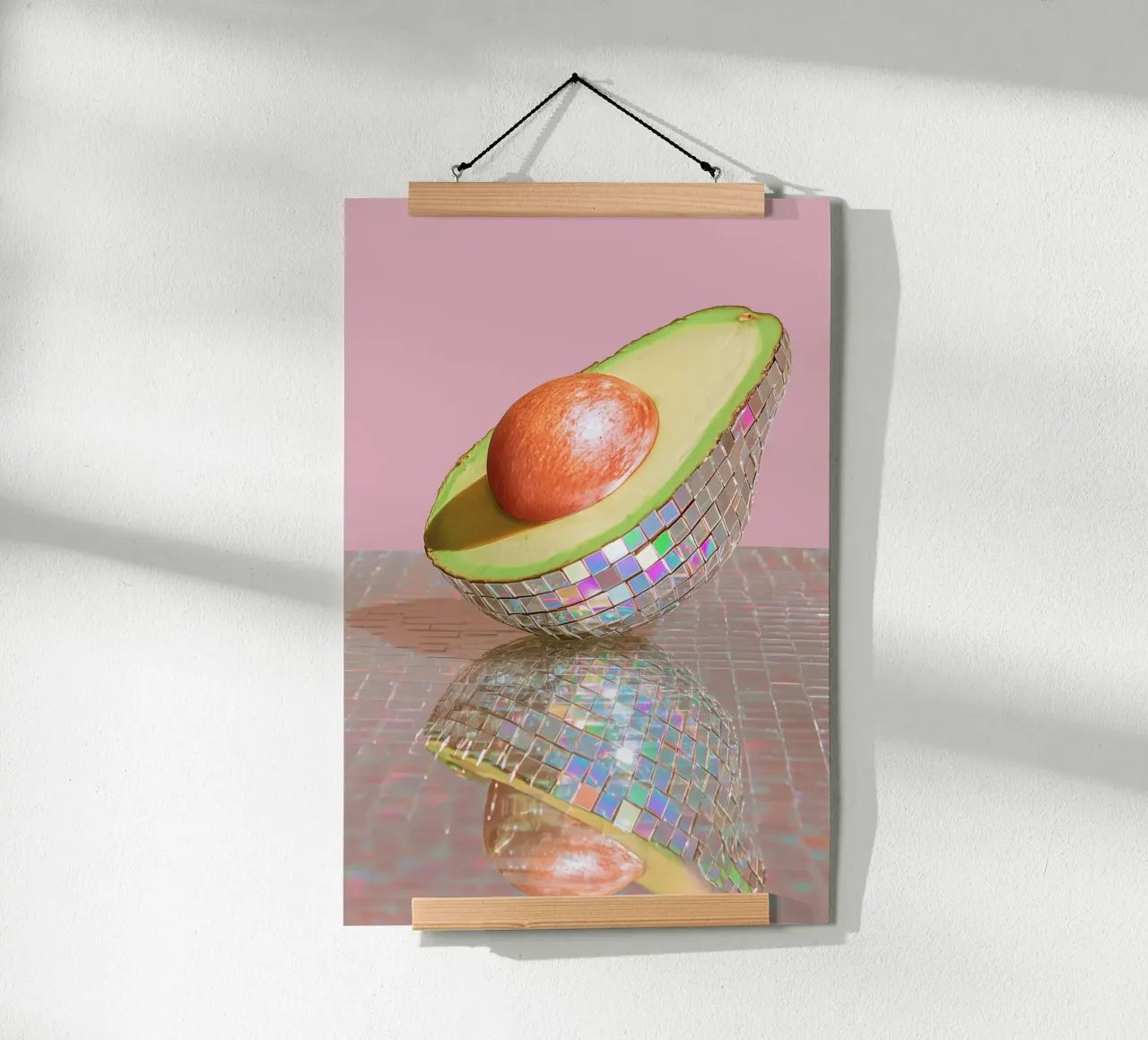 Avocado light show poster da Carinaprint