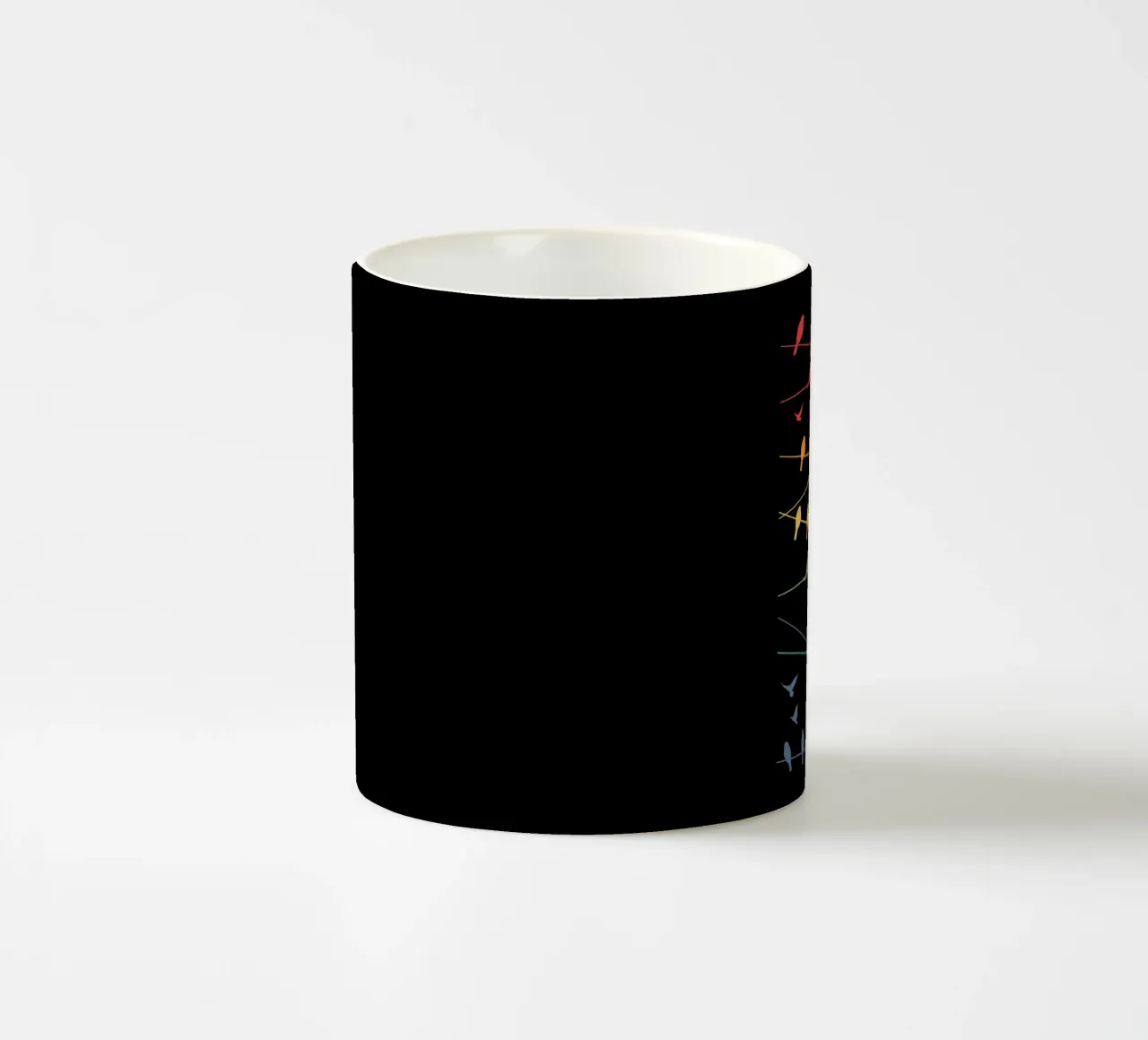 Linee di uccelli Minimalista - Retrò tazza in ceramica da LM2KONE