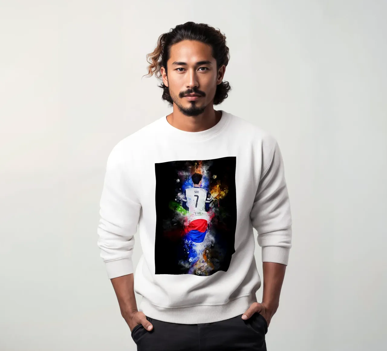 Son Heung-Min felpa da MasterInkArt