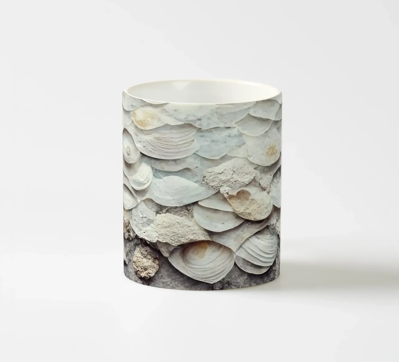 Sea Shells Detail No 6 tazza in ceramica da treechild