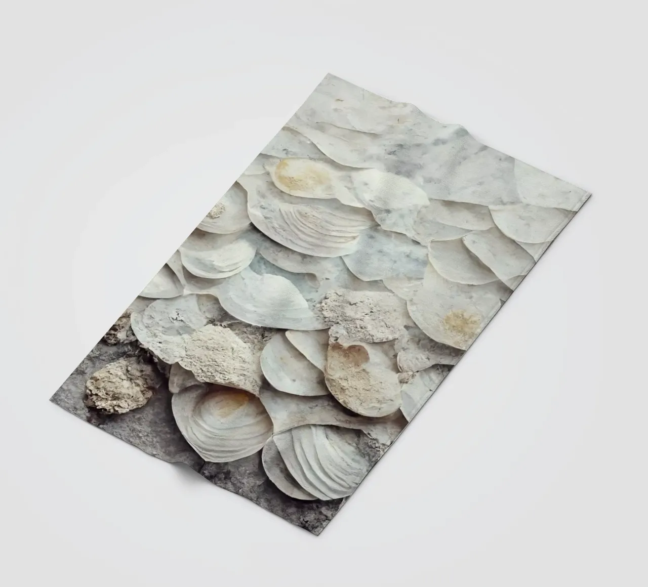 Sea Shells Detail No 6 coperta in pile da treechild
